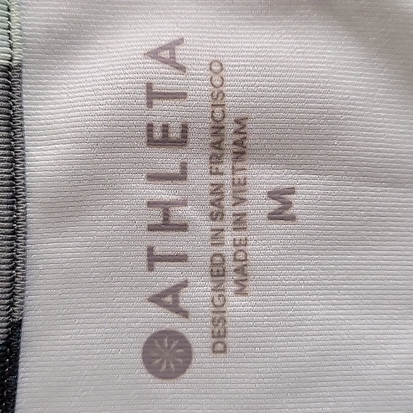 Athleta floral water color racerback tank top womens size M - Picture 8 of 10